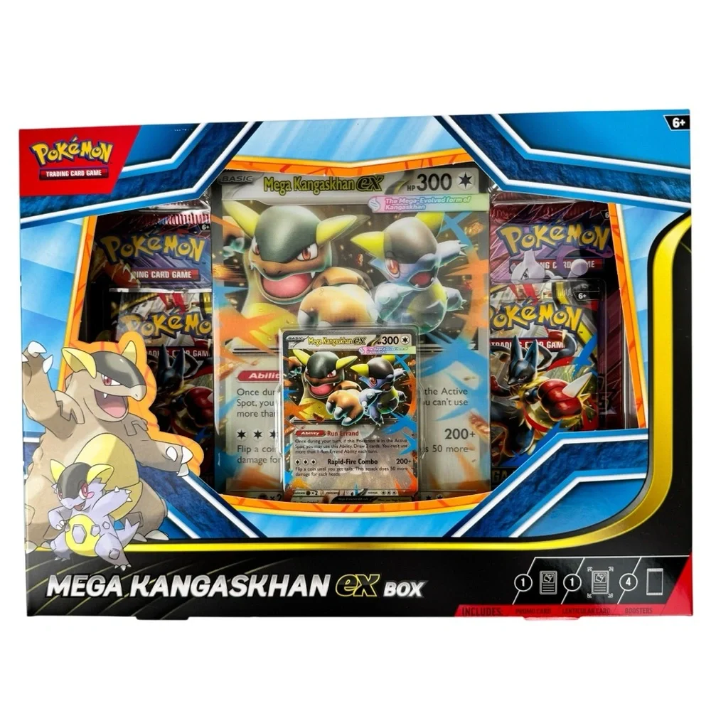 NEW Pokemon TCG Mega Kangaskhan Ex Collection w/Promo + 4 Packs SEALED BOX 5126